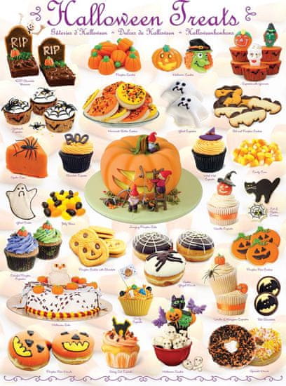 EuroGraphics Puzzle Halloween édesség 1000 db