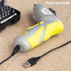 InnovaGoods Drivelite akkumulátoros elektromos csavarhúzó tartozékokkal