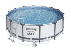 Bestway Steel Pro Max medence 3,66 x 1 m 56418 + szűrőbetét + lépcsőfokok