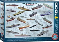 EuroGraphics világháború hadihajói puzzle 1000 darab