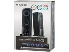 Blow RGB LED 2.0 soundbar számítógép hangszórók