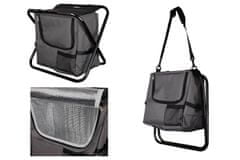 Linder Exclusiv Összecsukható szék termotáskával Fekete/antracit