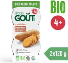 Good Gout BIO Édesburgonya püré (2×120 g)