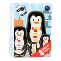 Small foot kis lábú Matrjoska pingvin család