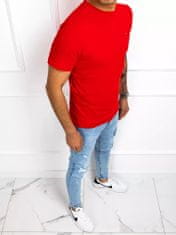 Dstreet férfi alap póló Tupacu piros XXL