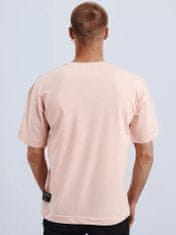 Dstreet férfi alap póló Unai rózsaszín XL