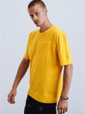 Dstreet férfi alap póló Nogu sárga L