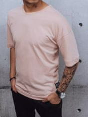 Dstreet férfi alap póló Admon rózsaszín L