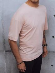 Dstreet férfi alap póló Admon rózsaszín L