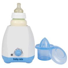 Baby Mix Elektromos cumisüveg és bébiétel melegítő tartozékokkal kék
