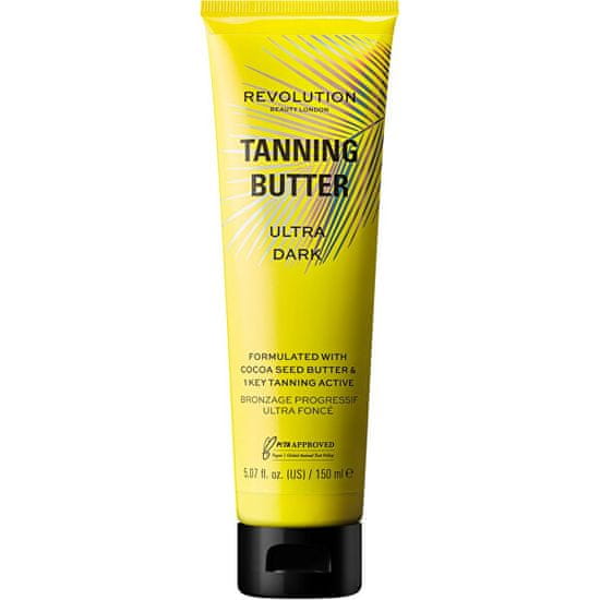 Makeup Revolution Önbarnító testvaj Ultra Dark Beauty Buildable (Tanning Butter) 150 ml