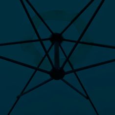 Greatstore 3 m kék konzolos esernyő