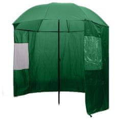 Greatstore horgászesernyő 240x210 cm zöld