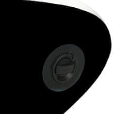 Vidaxl fekete felfújható állószörfszett 305 x 76 x 15 cm 92746