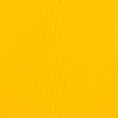 Greatstore sárga négyzet alakú oxford-szövet napvitorla 3,6 x 3,6 m