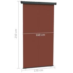 Greatstore barna oldalsó terasznapellenző 170 x 250 cm