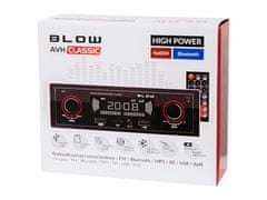 Blow 12V 1DIN autórádió 4x60W MP3 USB microSD Bluetooth