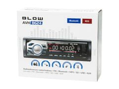 Blow 12V 1DIN autórádió 4x50W MP3 USB SD MMC Bluetooth