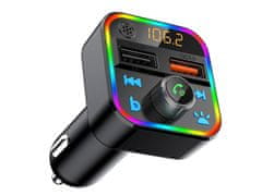Blow LED RGB autós FM adó MP3 bluetooth 5.0 2x USB 3.0 12-24V