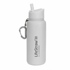 LifeStraw Go rozsdamentes acél szűrőpalack 700 ml fehér