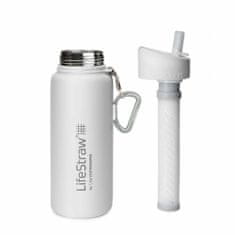 LifeStraw Go rozsdamentes acél szűrőpalack 700 ml fehér