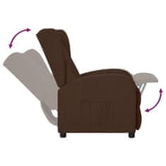 Greatstore barna műbőr magas háttámlájú felállást segítő dönthető fotel
