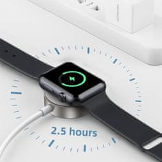 Joyroom Magnetic vezeték nélküli töltő Apple Watch USB-C 2.5W, fehér