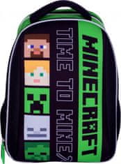 Astra Minecraft Time To Mine iskolai hátizsák