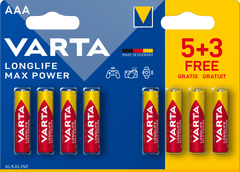Varta Longlife Max Power elem 5+3 AAA 4703101428