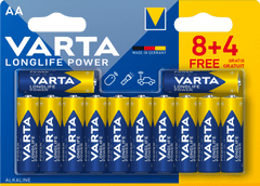 Varta Longlife Power elem 8+4 AA 4906121472