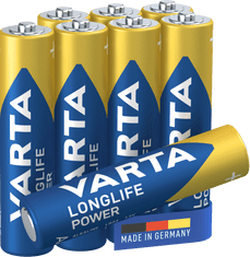 Varta Longlife Power elem 6+2 AAA 4903121428