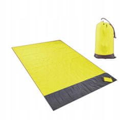 Pronett XJ4328 Magic matrac a strandhoz sárga