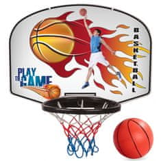 WOOPIE Set hordozható függő kosárlabda + labda