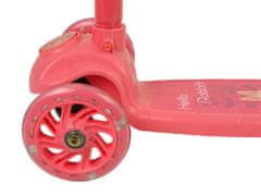 Lean-toys Világító tricikli rózsaszín nyúl