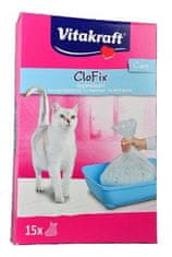 Vitakraft csere WC-zacskók macskáknak CloFix 15db