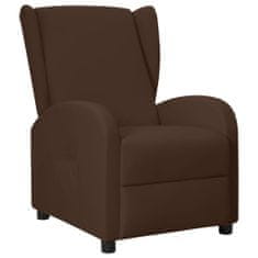 Greatstore barna műbőr magas háttámlájú felállást segítő dönthető fotel