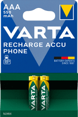 Varta Phone 2 AAA 550 mAh 58397101402 újratölthető elem