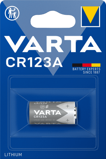 Varta Photo Lithium CR123A 6205301401