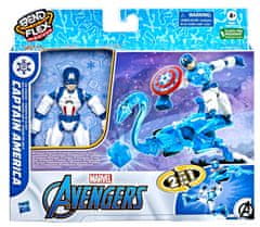Avengers Bend and Flex CAP figura - Ice Mission