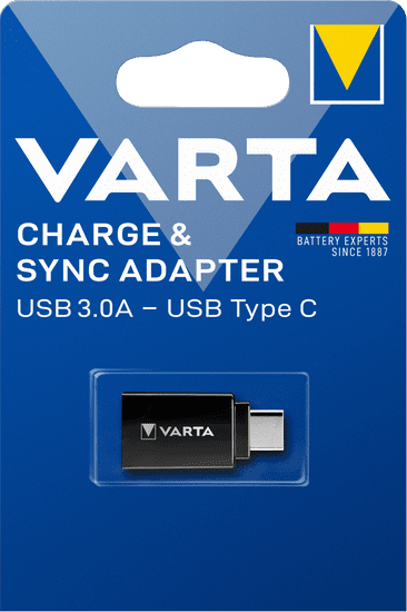 Varta Speed Charge & Sync Cable USB 3. 0- USB 3. 1 Type C 57946101401