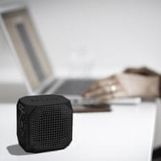 Qoltec Bluetooth hordozható hangszóró 3W | Dupla hangszóró | fekete!