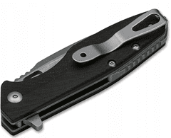 Böker Plus 01BO756 Caracal Folder Mini zsebkés 8cm, fekete, G10, üvegtörő