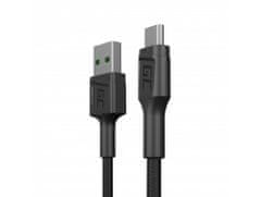 Green Cell KABGC23 gyorstöltő kábel Power Stream USB -A - Micro USB 30 cm QC 3.0