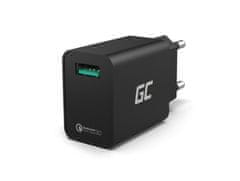 Green Cell CHAR06 hálózati USB töltő 18W QC 3.0