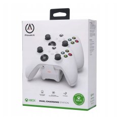 Power A Xbox Series X|S, Xbox One Dual Charging fehér kontroller töltőállomás