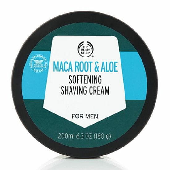 The Body Shop Lágyító borotvakrém Maca Root & Aloe (Shaving Cream) 200 ml