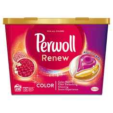 Perwoll Renew & Care Caps Color, 28 mosás, 406g