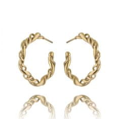 Xuping Jewelry KST2592 női aranyozott rozsdamentes acél fülbevaló