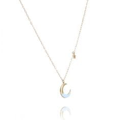 Xuping Jewelry NST1436 Női sebészeti acél aranyozott nyaklánc