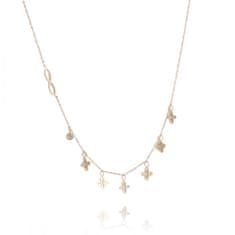 Xuping Jewelry NST1461 Női sebészeti acél aranyozott nyaklánc
